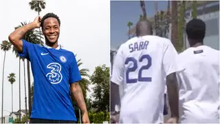 Video of Raheem Sterling asking new Chelsea teammate which position he plays goes viral