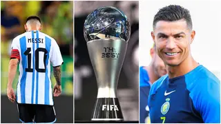 Cristiano Ronaldo speaks but Lionel Messi maintains silence after winning controversial FIFA Best