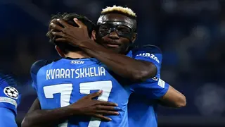 Napoli's title dream fuelled by 'goal twins' Osimhen and Kvaratskhelia