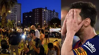 Outrage in Camp Nou as Barcelona fans demand full explanation from club over Lionel Messi’s exit