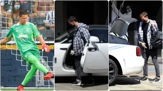 Panic as Ronaldo's teammate involved in a car crash while driving home after Juventus' draw vs Udinese