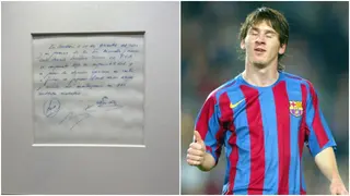 Every Word from £762,400 Napkin Used to Agree Lionel Messi’s First Ever Contract
