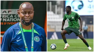 Victor Boniface: Finidi George Discloses Why Super Eagles Star Didn’t Feature Against South Africa, Video