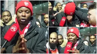 Die Hard Arsenal Fan Breaks Down in Tears on Live TV after Man United Win