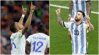 Mbappe scores volley for France, hits Leo Messi's trademark goal celebration: Video