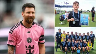 Lionel Messi and Luis Suarez sons win another trophy fro Inter Miami academy