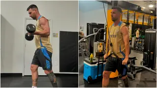 Copa America 2024: Messi Shows Off Insane Biceps in the Gym Ahead of Argentina Clash vs Canada