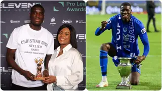 Jubilation As Super Eagles Striker Wins Footballer of the Year and Golden Boot Awards in Top European League