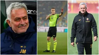 Jose Mourinho: Referee Who Clashed With AS Roma Boss Relegated to Serie B