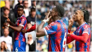 Marc Guehi astonished after Crystal Palace teammate appears to insult fans