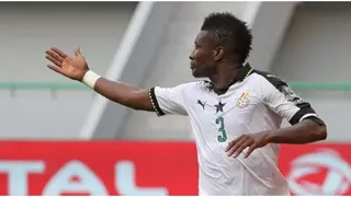 Asamoah Gyan Reacts to Highlights of Ghana's 6-1 Thumping of Egypt Ahead of AFCON Clash