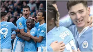 Man City's Julian Alvarez Appears to Lose Tooth During Goal Celebration vs Bournemouth