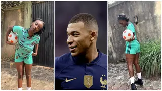 Nigerian Woman Breaks the Internet, Reveals Plan To Be Next Mbappe