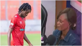 Mother of Ghana Premier League star Richmond Lamptey breaks down in tears on radio after son's ban