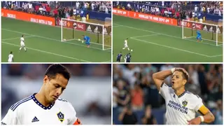 Video: Ex-Man United striker Chicharito misses crucial 96th-minute penalty with failed Panenka