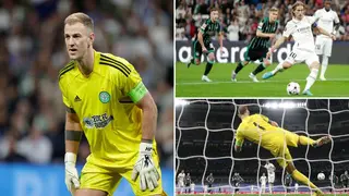 Joe Hart frustrated by referee's decision to award Real Madrid 2 penalties in Champions League clash