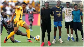Kaizer Chiefs Star Spotted Training Alongside Two Mamelodi Sundowns Players in Johannesburg