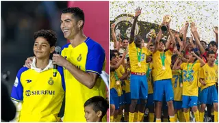 Cristiano Ronaldo Jr Helps Al Nassr Win Saudi Junior League Title