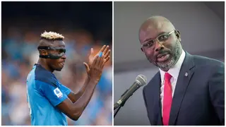 George Weah Sends Powerful Message to Osimhen After Breaking His Serie A Goal Record