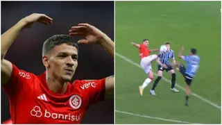 Brazilian youngster scores Incredible Scissor Kick to Stun Footballing World, Video