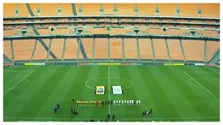 South Africa Wasteful in Front of Goal As Near Empty FNB Stadium Witnesses Drab Draw