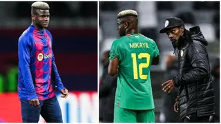 Mikayil Faye: Barcelona Youngster Scores Belter on Senegal Debut, Celebrated by Aliou Cisse