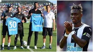 Italian Champions Napoli Produce Incredible Gesture in Honour of Christian Atsu During Pre Season