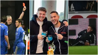 Eden Hazard in Delightful Reunion with Ball Boy He Kicked 11 Years Ago Who Is Now Worth Millions