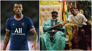 PSG Star Georginio Wijnaldum Shares Excitement After Meeting Ghana's Chief Imam