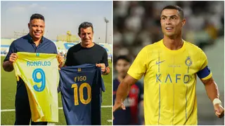Ronaldo Nazario Imagines a Front Three With Luis Figo, Cristiano Ronaldo After Visiting Al Nassr