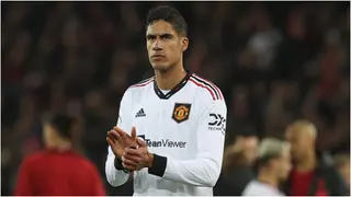 Raphael Varane's actions at full time during Anfield humiliation leaves Man United fans in awe