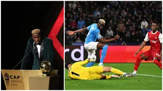 Osimhen Marks His CAF Player of the Year Award With a Goal for Napoli Against Braga in UCL, Video