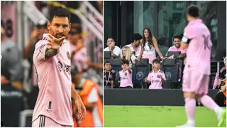 Lionel Messi's wife explains his new celebration after perfect start to MLS life