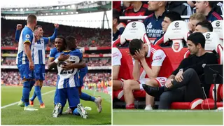 Piers Morgan slams Arsenal stars for 'pathetic' performance during Brighton humbling