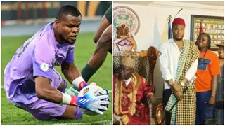 Super Eagles Goalkeeper Nwabali Honoured With Chieftaincy Title in Rivers State