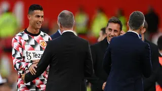 Everything that was said between Cristiano Ronaldo and Roy Keane before Liverpool clash