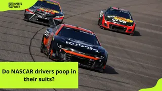 How do NASCAR drivers manage nature's call during a race?