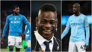 Balotelli's hilarious reaction to Zambo Anguissa's comparison to Yaya Toure by Italian streamer, video