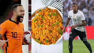Barcelona star Depay and Germany's 2014 World Cup winner share love for popular Ghanaian dish
