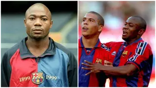 Emmanuel Amuneke: Former Nigerian International Describes What Playing for Barcelona Meant to Him