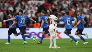 England star Bukayo Saka suffers horrific racists attack after Euro 2020 penalty miss