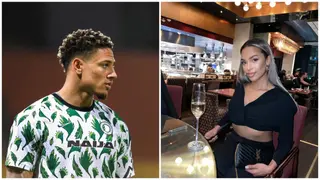 The girlfriend of Super Eagles goalie Okoye finally reveals why they named their son Isaiah