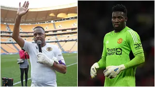 Ex Kaizer Chiefs Boss Claims Itumeleng Khune Was Better Than Man United’s Andre Onana