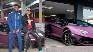 Video of Arsenal Star Thomas Partey Spotted in Expensive Lamborghini SVJ After Leicester Victory Drops