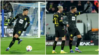Jadon Sancho Back with A Bang as He Bags Assist in First Professional Game in 5 Months