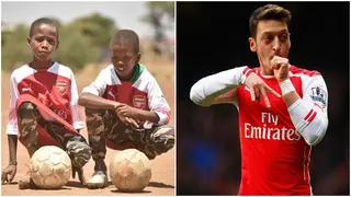 Mesut Ozil: Throwback to When Former Arsenal, Real Madrid Star Gifted Kenyan Child
