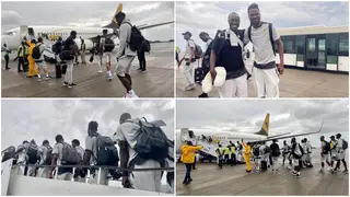 Black Stars jet off to Angola ahead of 2023 AFCON qualifier against the Central Africa Republic