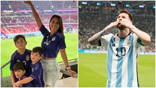 Messi's wife in 7th heaven after her husband guides Argentina to finals
