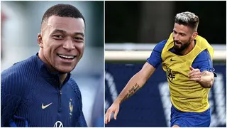 Giroud and Mbappe Combine For Superb Goal in France Training, Video