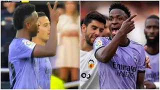 Vinicius Junior Tells Valencia Fans They’re Getting Relegated After Picking Up Red Card